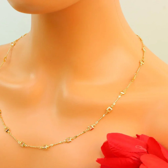 "New Beautiful Design Necklace Chain for Women/Girls, Gift, N527 - Picture 3 of 10